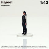 HS043-00003 Police Officer[JP] : figreal finished product 1:43 00003