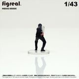 HS043-00005 Police Officer[JP] : figreal finished product 1:43 00005