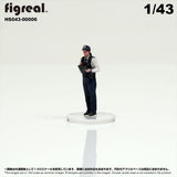 HS043-00006 Police Officer[JP] : figreal finished product 1:43 00006