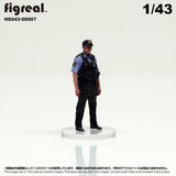 HS043-00007 Police Officer[JP] : figreal finished product 1:43 00007