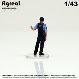 HS043-00008 Police Officer[JP] : figreal finished product 1:43 00008