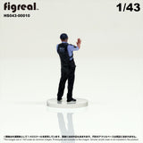 HS043-00010 Police Officer[JP] : figreal finished product 1:43 00010