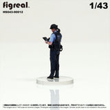 HS043-00012 Police Officer[JP] : figreal finished product 1:43 00012