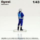 HS043-00013 Motorcycle Police[JP] : figreal finished product 1:43 00013