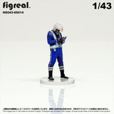 HS043-00014 Motorcycle Police[JP] : figreal finished product 1:43 00014