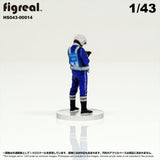 HS043-00014 Motorcycle Police[JP] : figreal finished product 1:43 00014