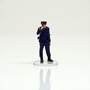 HS043-00029 Old Police Officer[JP] : figreal finished product 1:43 00029