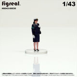 HS043-00030 Old Police Officer[JP] : figreal finished product 1:43 00030