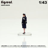 HS043-00030 Old Police Officer[JP] : figreal finished product 1:43 00030