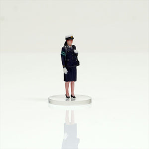 HS043-00030 Old Police Officer[JP] : figreal finished product 1:43 00030