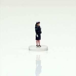 HS064-00030 Old Police Officer[JP] : figreal finished product 1:64 00030