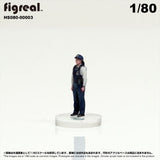 HS080-00003 Police Officer[JP] : figreal finished product 1:80 HO 00003