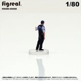 HS080-00008 Police Officer[JP] : figreal finished product 1:80 HO 00008