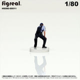HS080-00011 Police Officer[JP] : figreal finished product 1:80 HO 00011