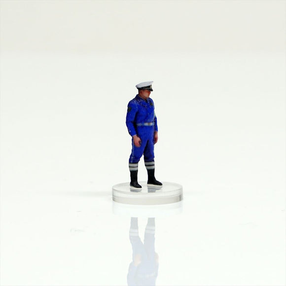 HS080-00022 Traffic Police[JP] : figreal finished product 1:80 HO 00022