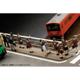 Ultra Mini Figure 12: That Day at the Bus Stop Set 2: PLUM Finished product HO (1:80) MS051