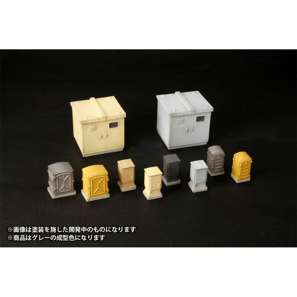 Relay box/Cubicle : PLUM Unpainted kit HO(1:80) MS058