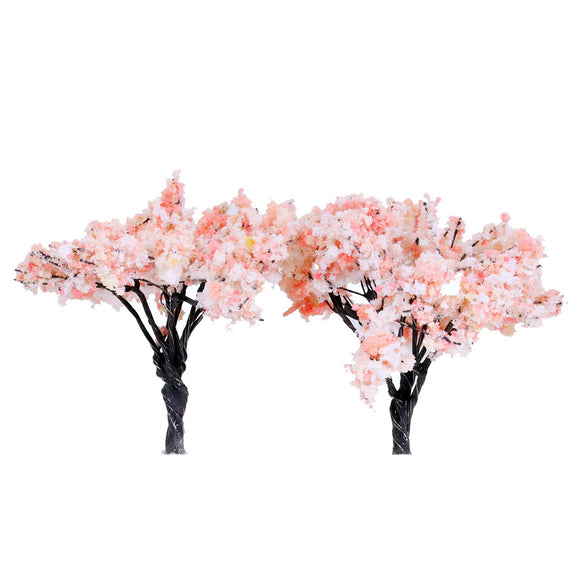 Tree Cherry Blossom 65mm 2pcs : Popopro Finished Product Non-scale MT-007