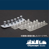 CS150-105 Garbage Bag/Polyethylene Bucket Set: Cityscape Studio Unpainted Kit N (1:150)