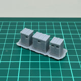 MR150-406 Cubicle B : MATSURI MODELS Unpainted Kit N (1:150)