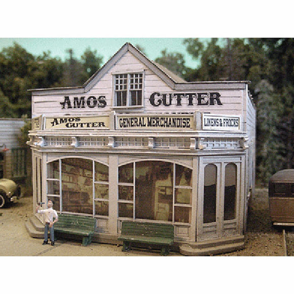 Normos Cutter General Store: Bar Mills unpainted kit HO (1:87) 462