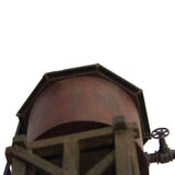 Water Tank Round Steel (Red) : Kobo-Nanarokuni Finished product model HO (1:87) 1014