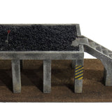 Coal Feeding Platform Concrete JNR Type : Kobo-Nanarokuni Finished product set 1:80(HO) 1020