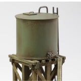 Tanque cilíndrico de acero - Tamaño mediano (verde) : Kobo NANA ROKUNI Producto terminado 1:87 1029