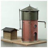 Torre de agua de ladrillo 1:87 con cámara de calefacción: Kobo NANA ROKUNI modelo de producto terminado 1:87 (HO) 1067