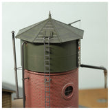 1:87 Brick Water Tower with Heating Chamber : Kobo NANA ROKUNI Finished product model 1:87(HO) 1067