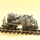Conjunto de leñadores del ferrocarril forestal (gris): Kobo NANA ROKUNI Conjunto de productos terminados HO (1:87) 1087