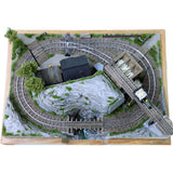 1:87 A4 Size Mini Light Mining Station Layout" : Kobo Nana Rokuuni 1:87 3008