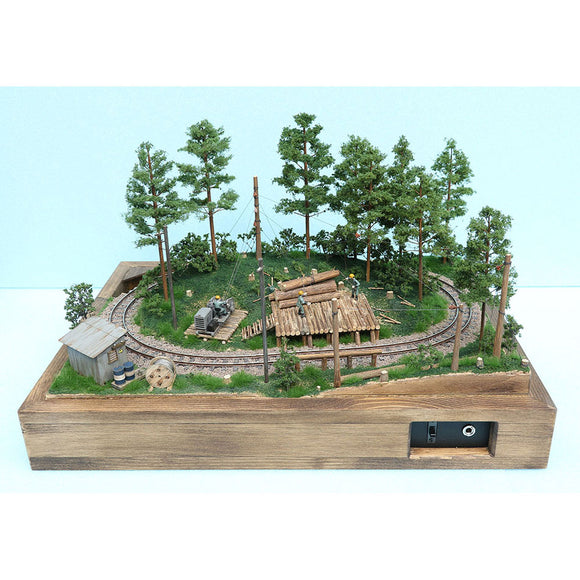 1:87 A4 size Forest Railway Mini Layout