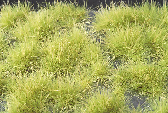 Glowing grass bushes - springtime : Miniatures Nature Materials Non-scale 737-31