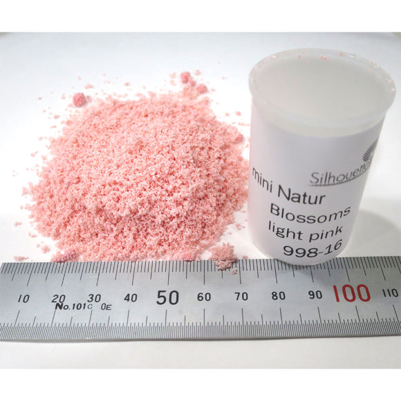 Material empolvado Flores rosa claro: Mini Nature Materials Non-scale 898-16