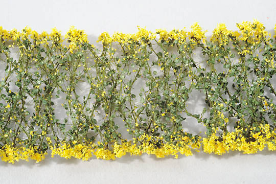 Yellow flowers : miniature nature material, Non-scale 998-22