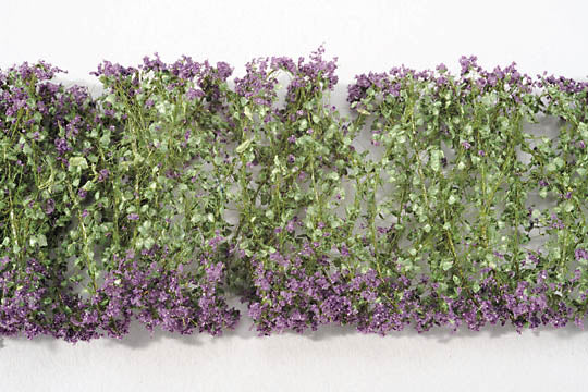 紫色花朵：微型自然材料非比例 998-24