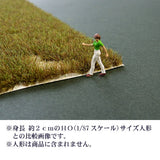 Grass field at the end of summer: Bush material HO(1:87) 1304