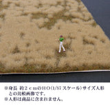 Lawn film] Autumn grass, 2 colours mixed: Bush material HO(1:87) 1305