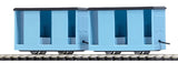 6.5 毫米窄工车，浅蓝色，2 件套 HO6.5 毫米窄：衬套，人车 5027