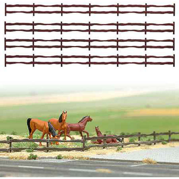 Pasture Fence: Bush Unpainted Kit HO(1:87) 6008