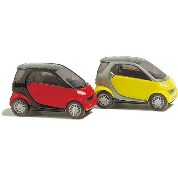 Smart City Coupe, set of 2, complete with bushes, N(1:160) 8350