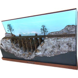 Timber Trestle (Wooden Bridge) 16.5mm Gauge : Crane Hill Display Pre-painted HO(1:87)