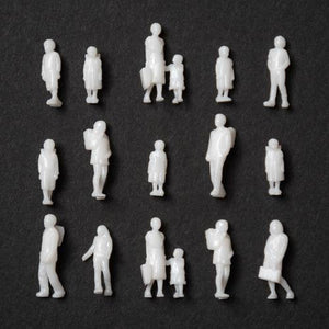 Model of a person Parent-child statue : LEMON GASUI 1:100 unpainted kit LE-011-100