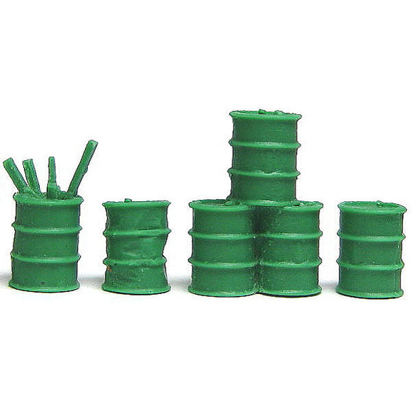 Lata de tambor (verde): YSK Kit sin pintar N (1:150) N.° de pieza 216
