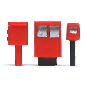 Post Box : YSK Unpainted Kit N (1:150) Part No. 324