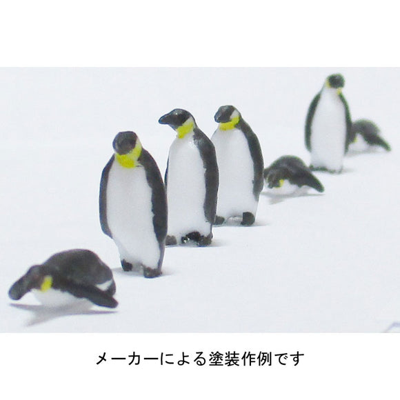 Pingüino Material B (Movimiento): YSK Kit sin pintar Escala 1:100 Parte No. 402