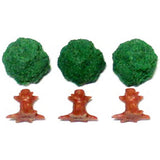 Freescale Memorable scenes series RPG style "street trees" 3 pieces : YSK Unpainted kit Non-scale Part No.424