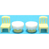 Freescale Memorable scenes series RPG style "Chair & Table" : YSK Unpainted kit Non-scale Part No.434