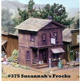 Susanna's Western Shop：坎贝尔未上漆套件 HO (1:87) 375